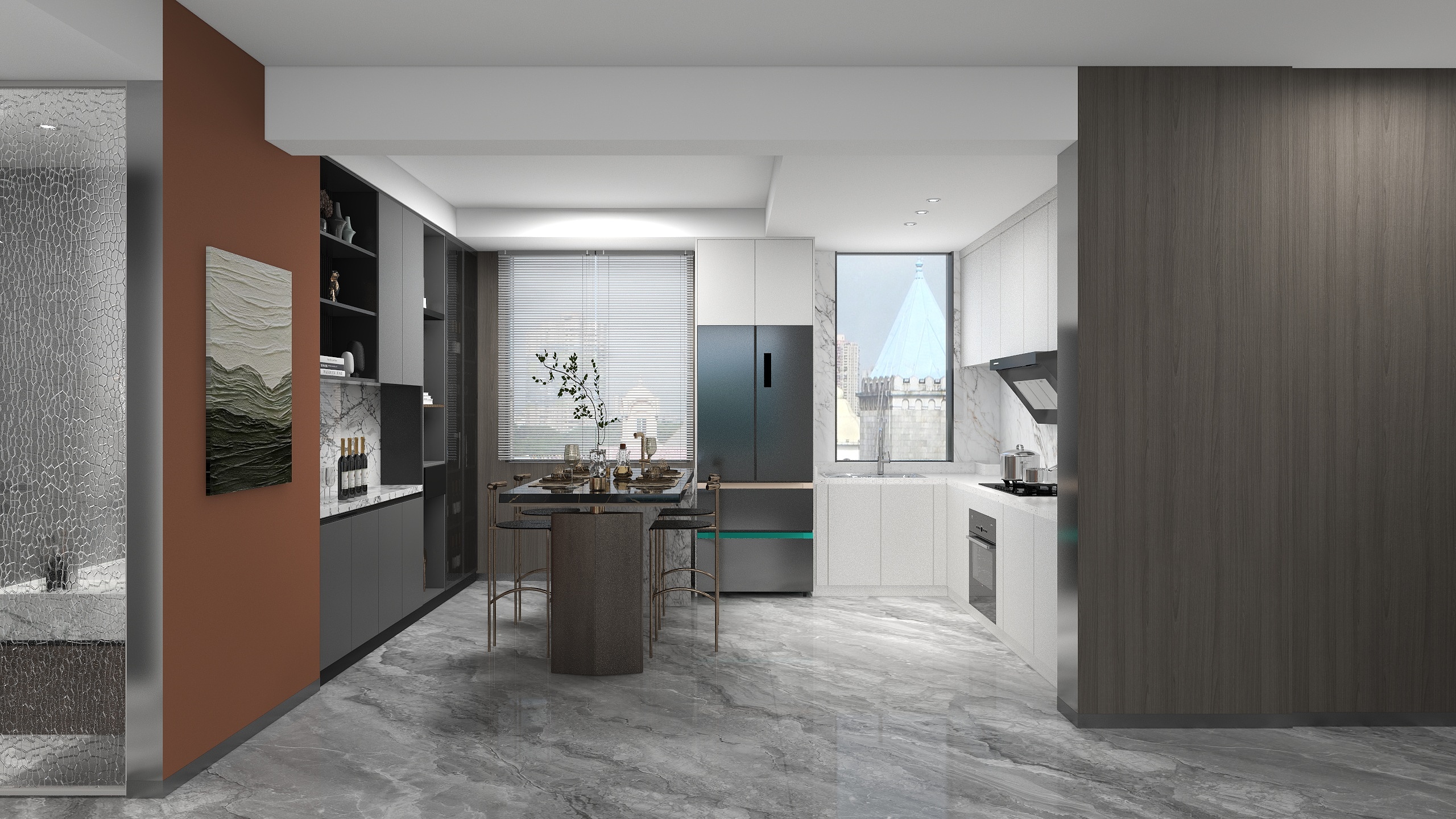 YIGE空間設計工作室-恒盛领袖东区8-1-1002-装修设计方案