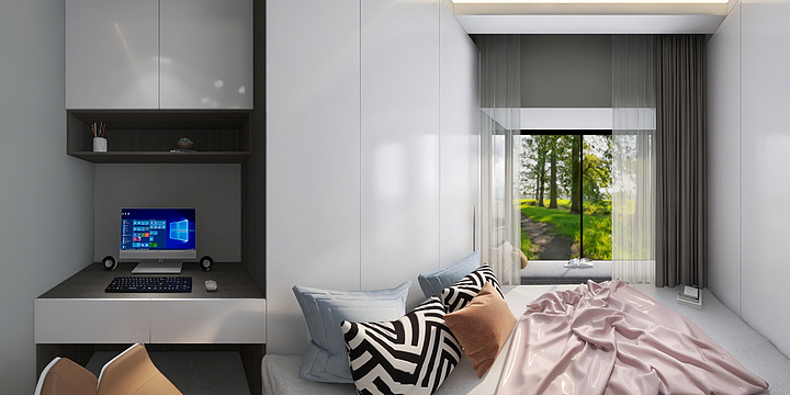 普定觅境空间设计-时鼎绿洲-装修设计方案