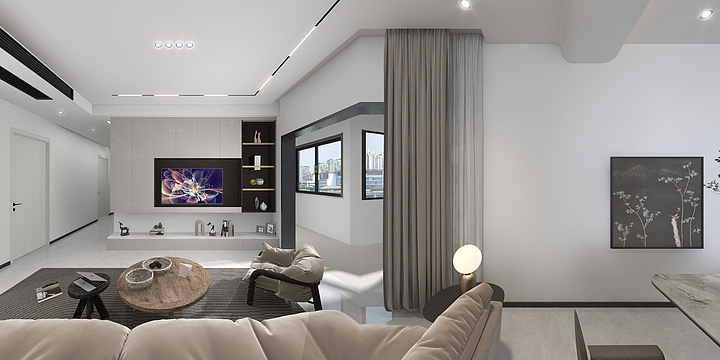 室内设计王斌-大华铂金华府-装修设计方案