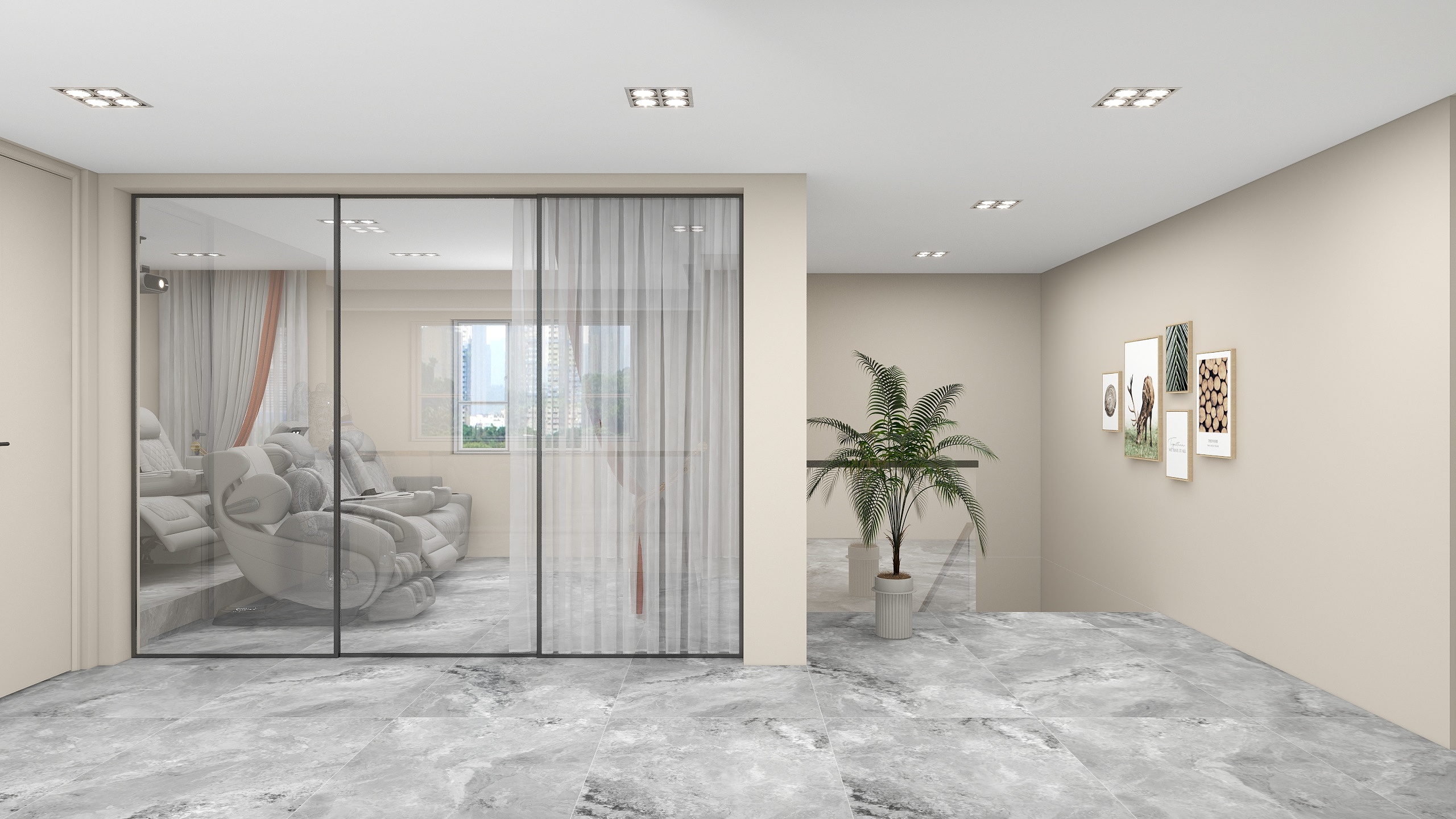 A设计师阿浩-142㎡2室装修效果图