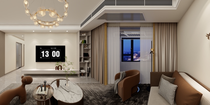 浮华一世终成空-世纪景园116-装修设计方案