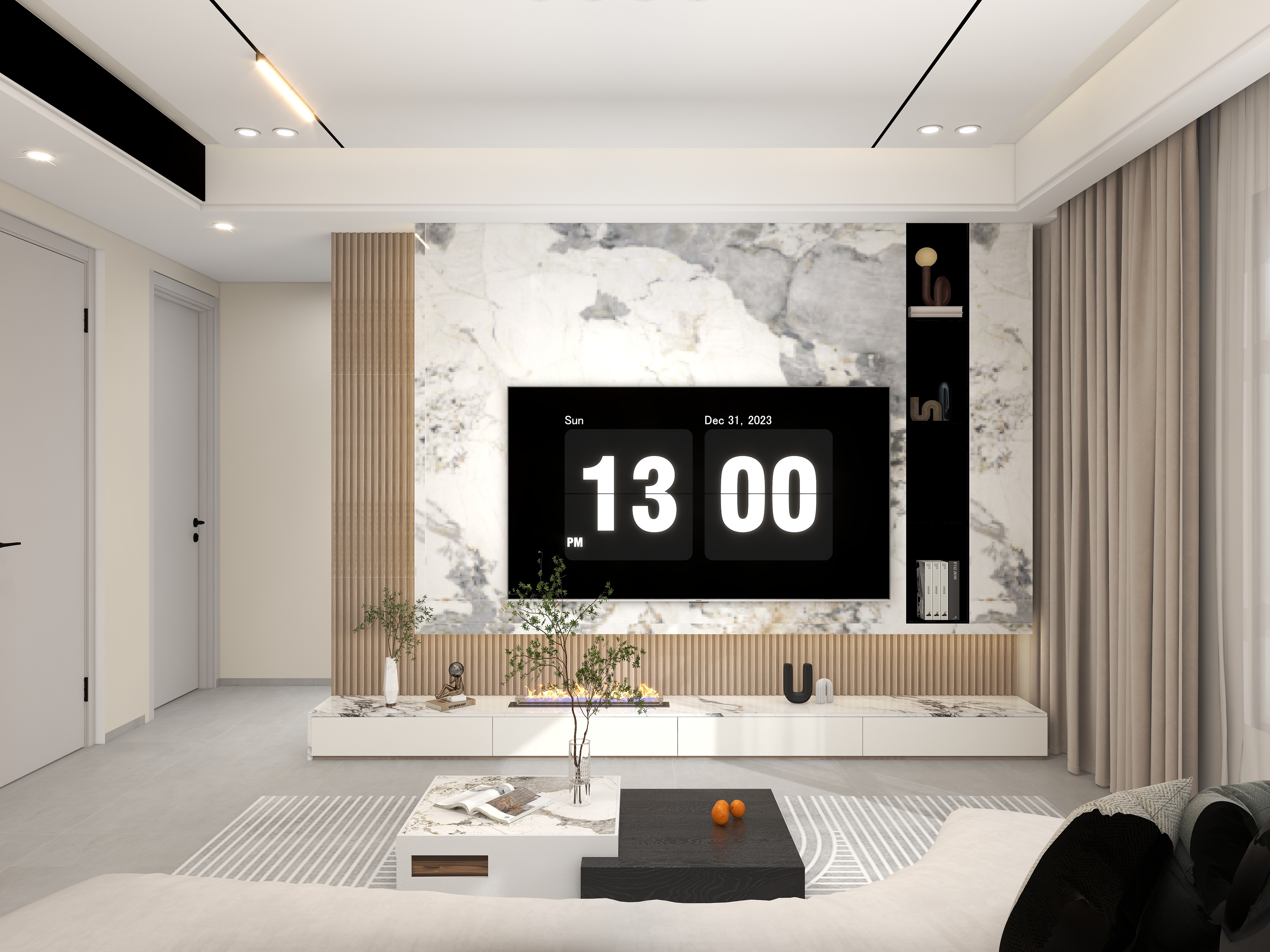 全案设计-Rose-城市之光-装修设计方案