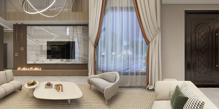 刘易杨-李总豪宅-装修设计方案