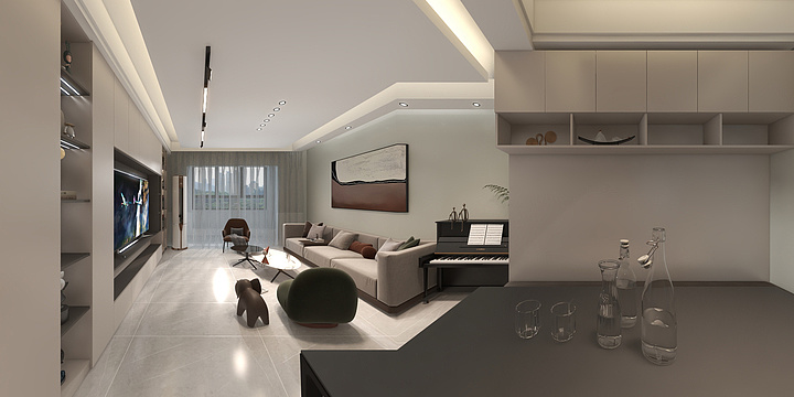 檬柠lemonT_T-山鼎御景园-装修设计方案