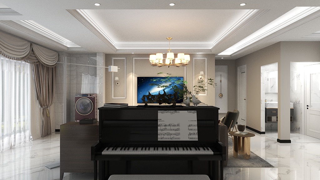 徐清水-定制专业等级考核户型-副本-装修设计方案