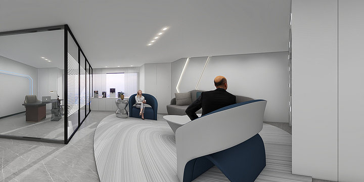 李步凡-电竞办公室-装修设计方案