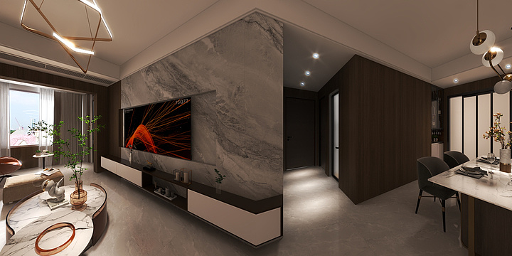 阿诺基溪-翡翠城伍哥-装修设计方案