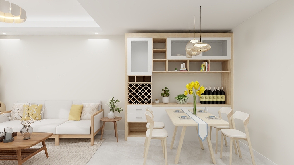 判若星辰-海德公园81㎡3室-装修设计方案