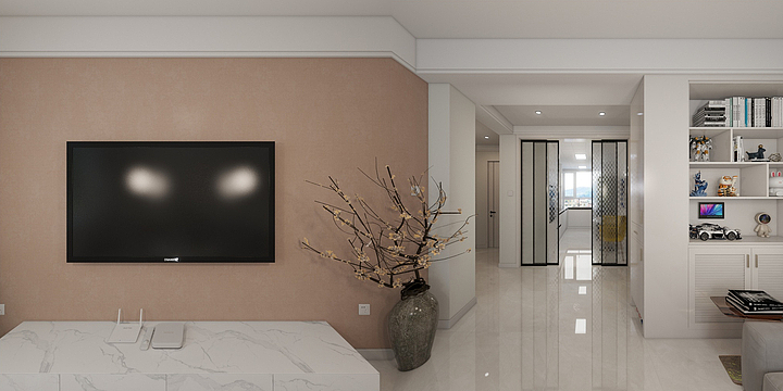 海华装饰设计师于工-万象一品24#106设计方案1-装修设计方案