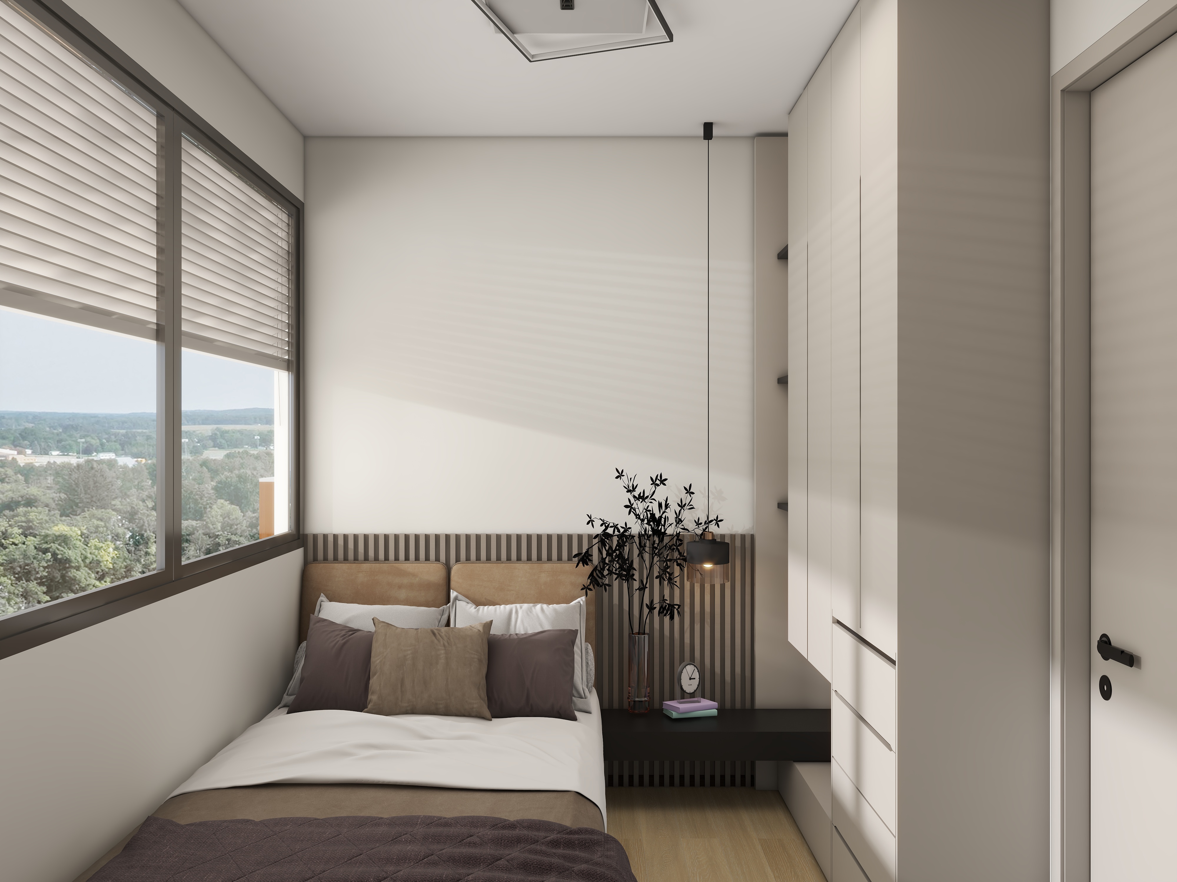 爬呀爬呀爬-奶油原木风-装修设计方案