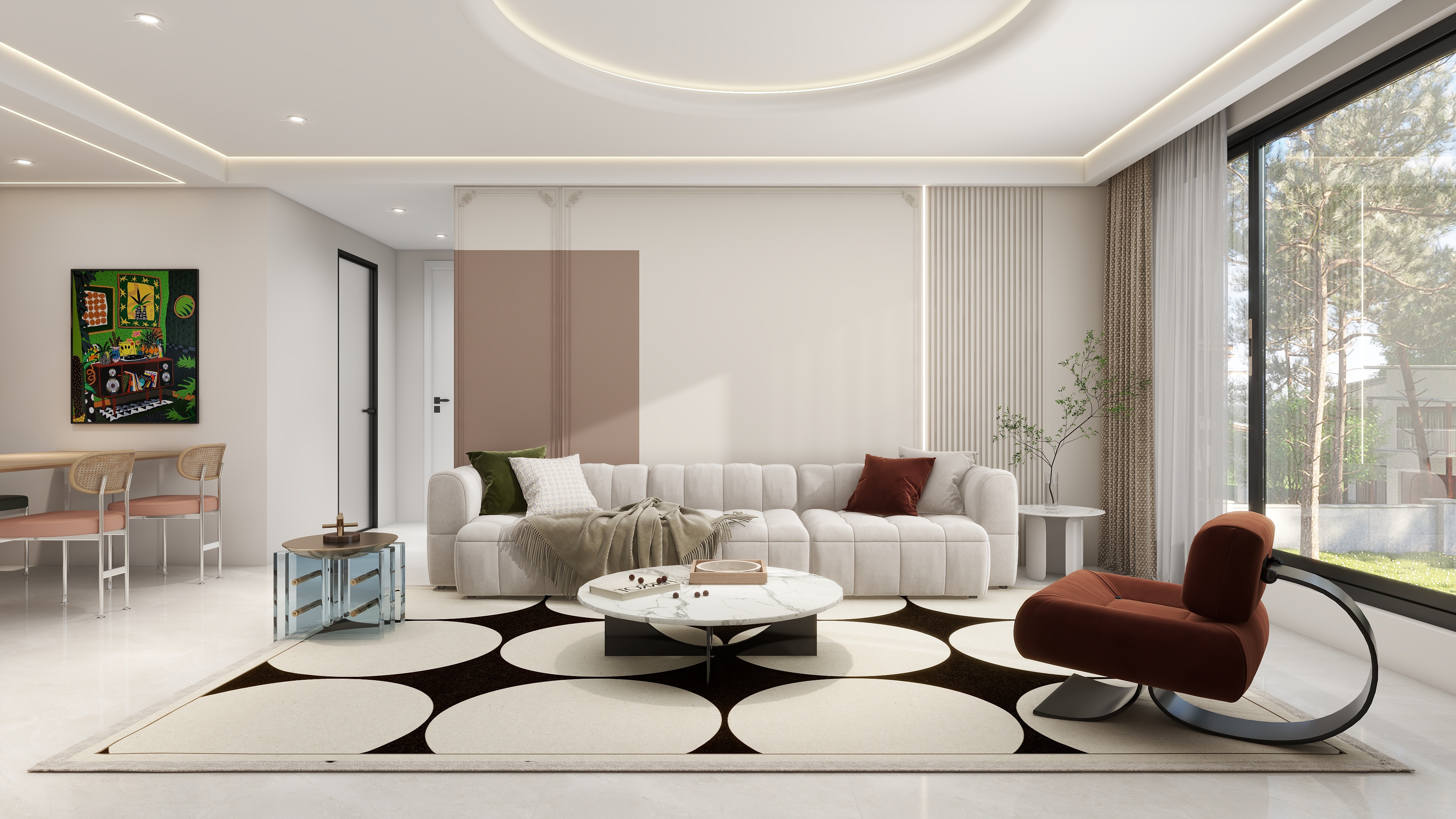 任春华EDrD-东海.闲湖城玉屏湾  118  ins风格（北欧简约） 3室2厅2卫装修效果图