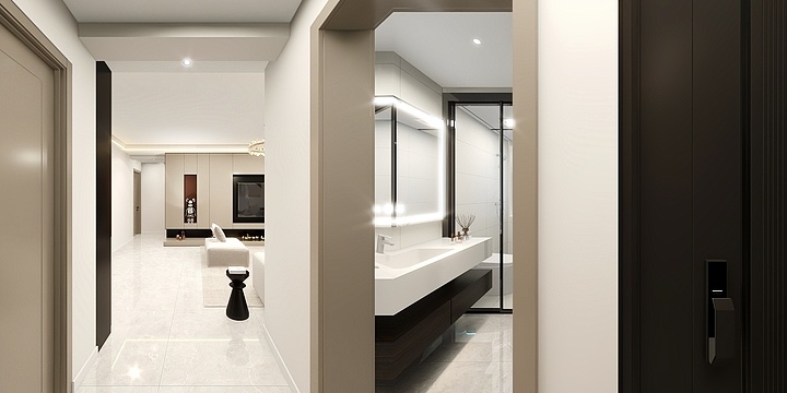 家装设计胡晓龙-瑞城现代-装修设计方案