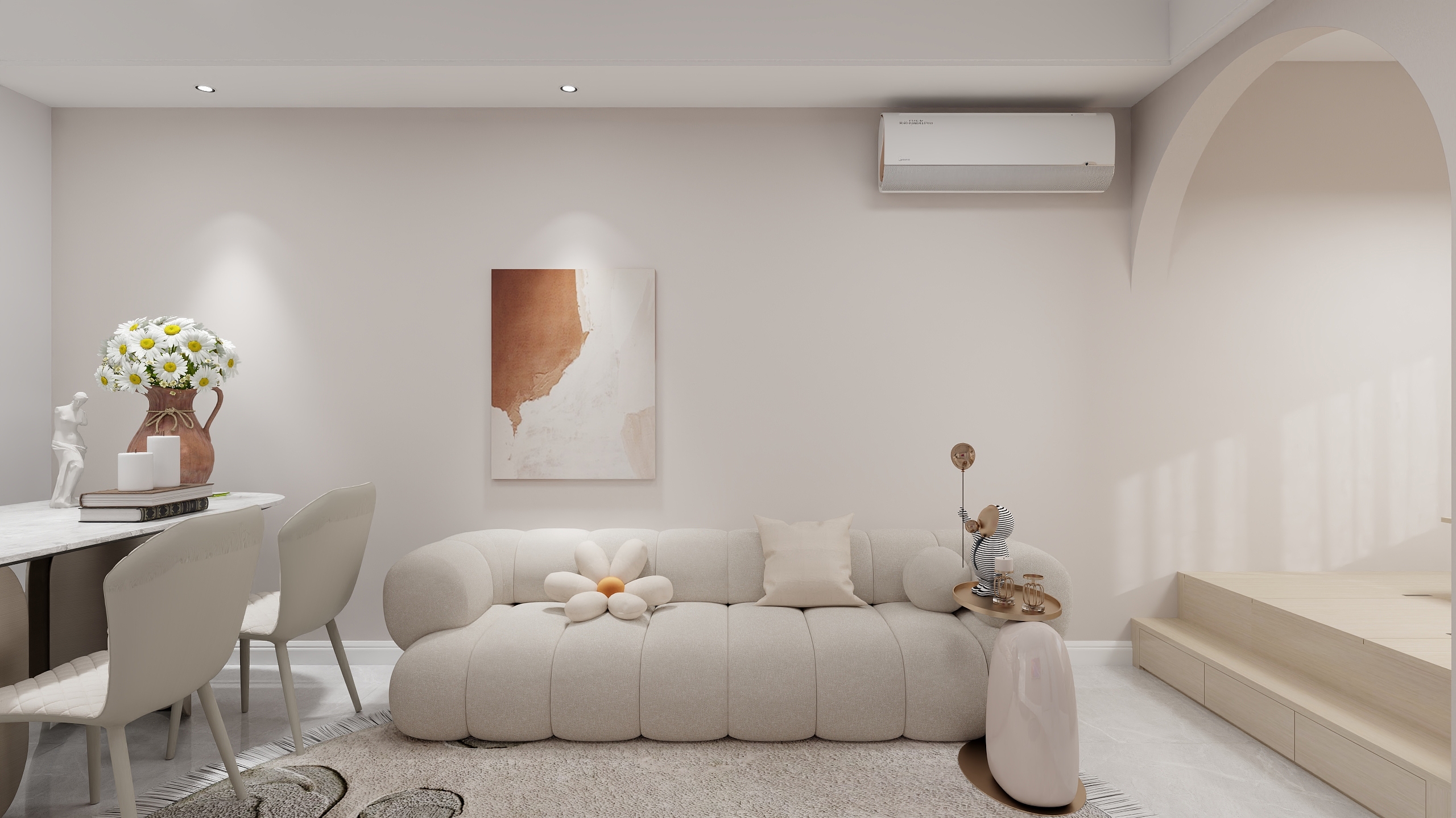 小园丁G-现代简约65㎡2室-装修设计方案