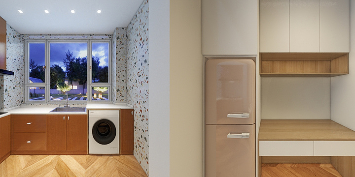 W王敏M-湖景湾微公馆-装修设计方案