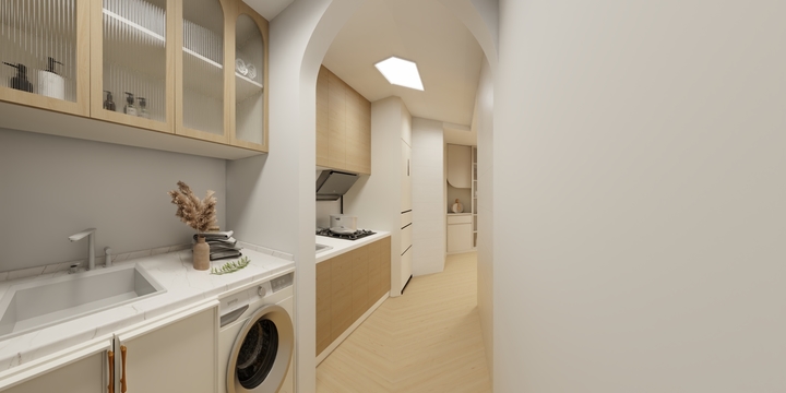 798云端设计-木质奶油风-装修设计方案