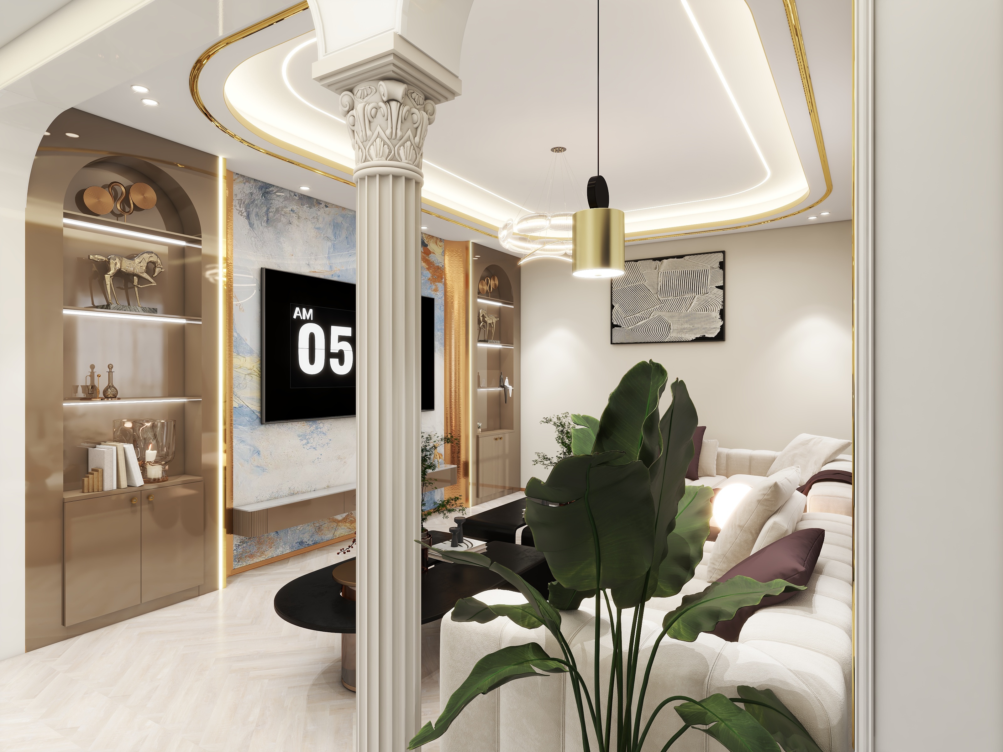 设计一喵-平房120平方-装修设计方案