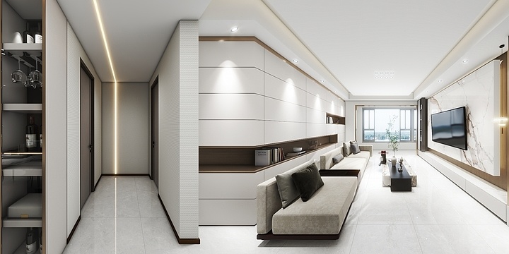 都达建筑-佰盛天誉-5-3-701-装修设计方案