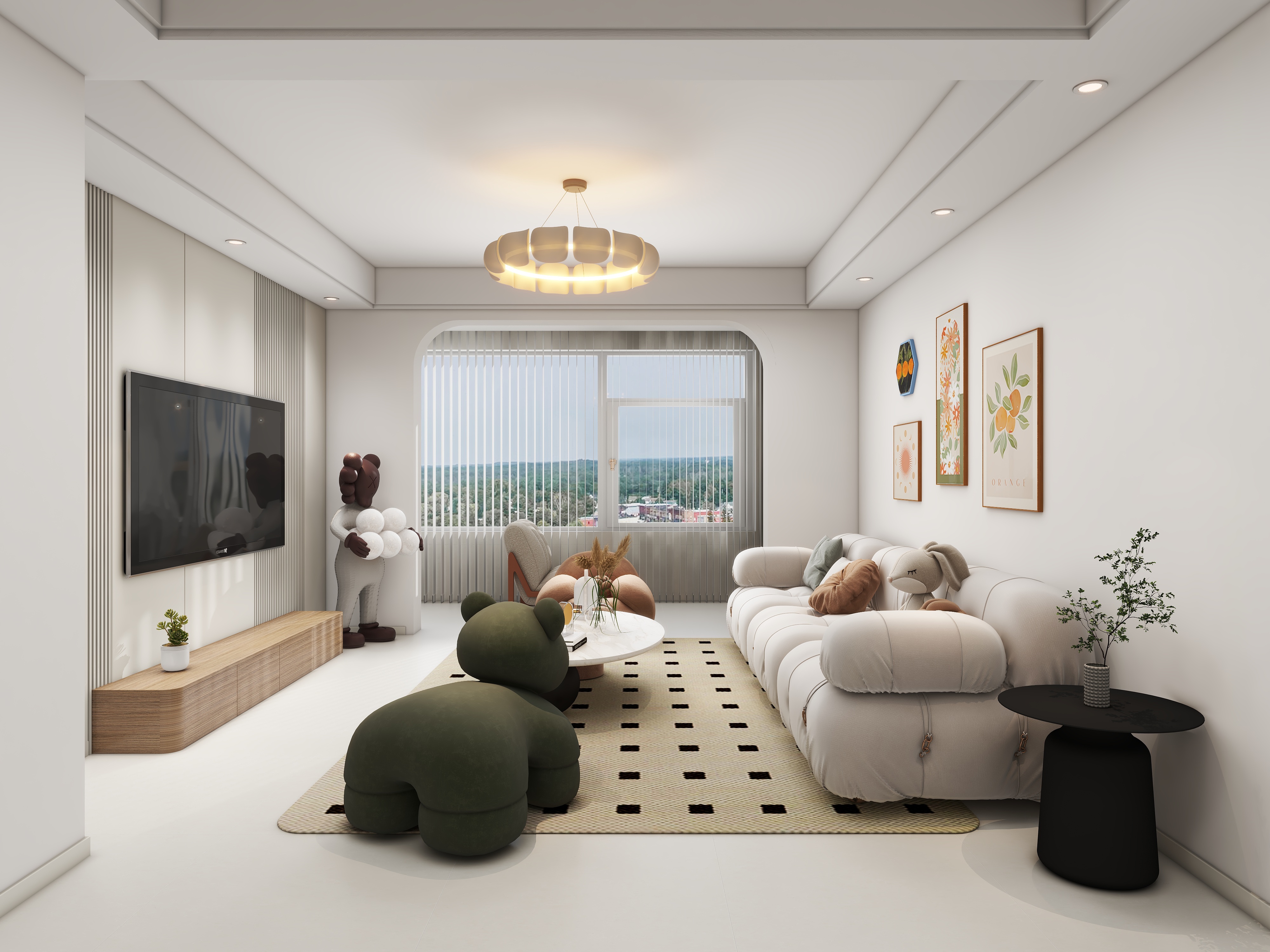 创木者全案设计师-锦苑田大爷的家-装修设计方案