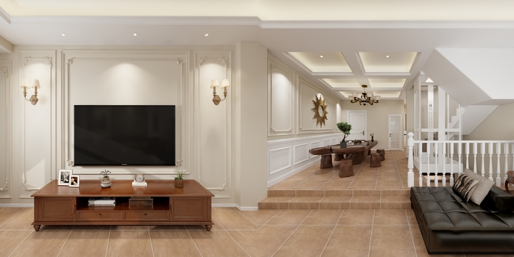 郴州丽莎-湘域中央花园 - 美式简约-装修设计方案