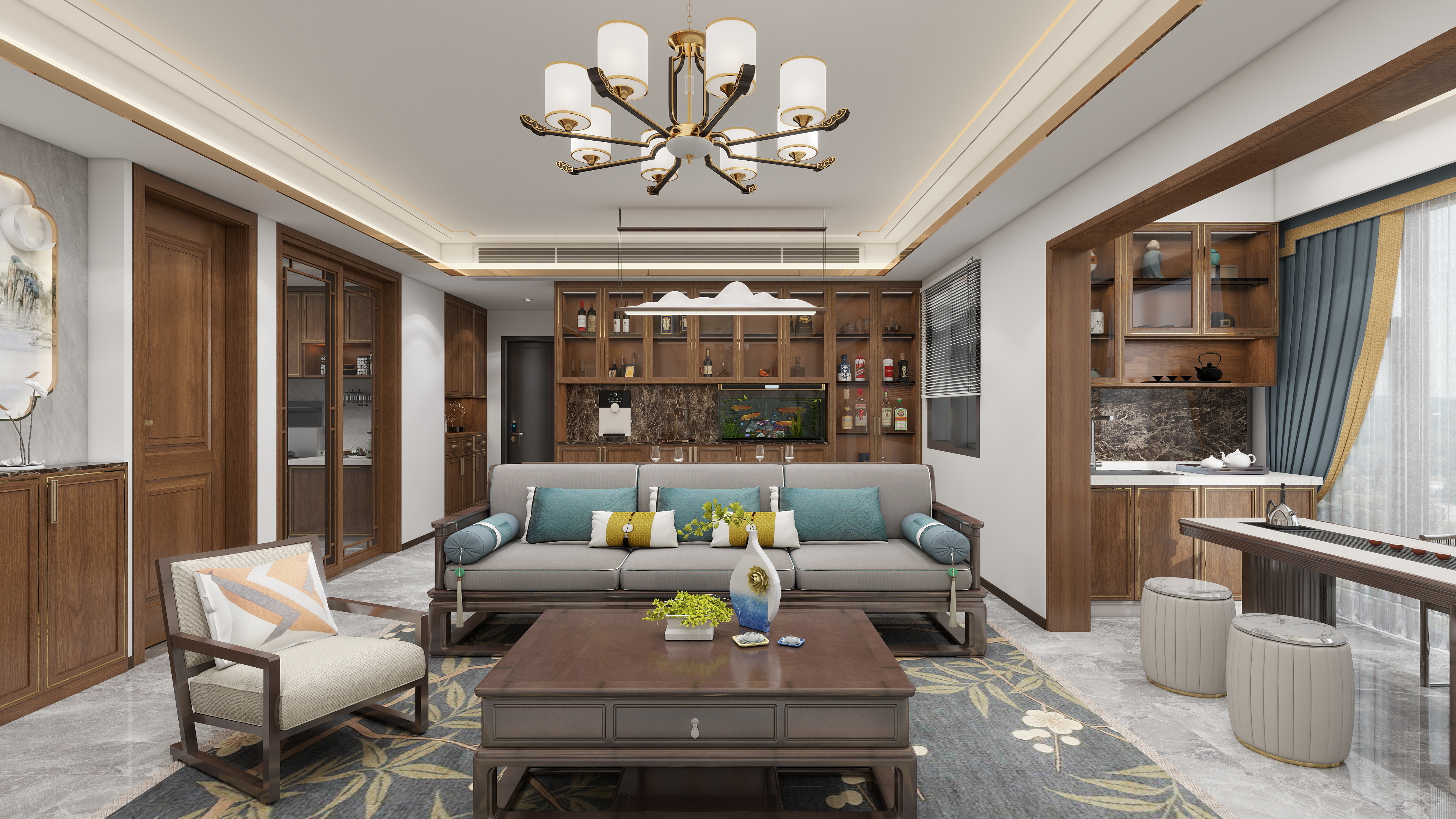 劉云彬-花语书苑 赵总雅居-装修设计方案