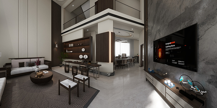 阿成丿哦-惠东杨总别墅改-装修设计方案