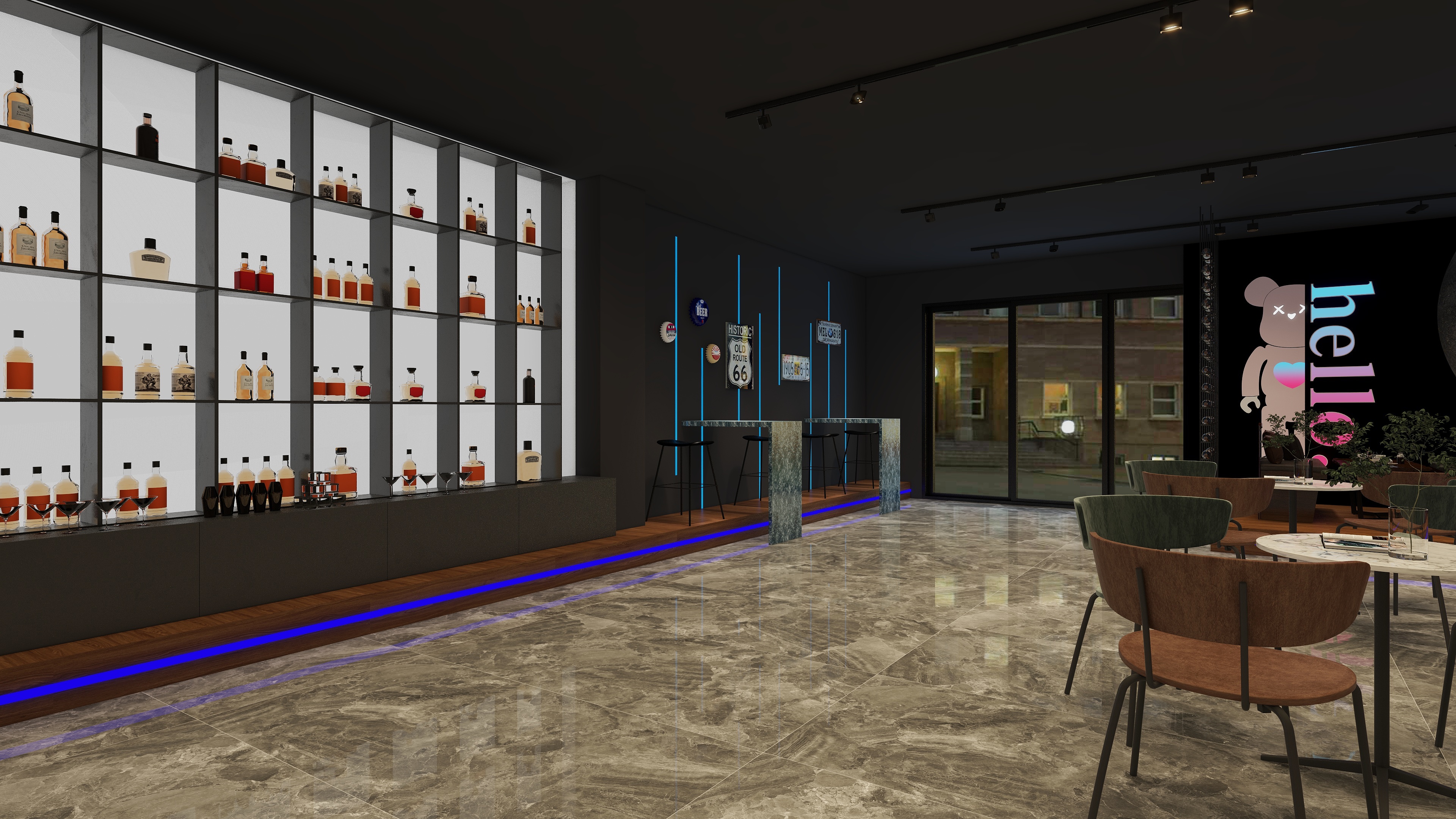 殷明亮-KTV-装修设计方案