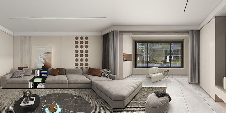 子烨設計事务所-蓝湾精装房-装修设计方案