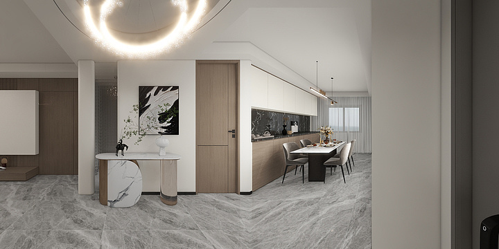 --在路上---揽秀园112㎡-装修设计方案