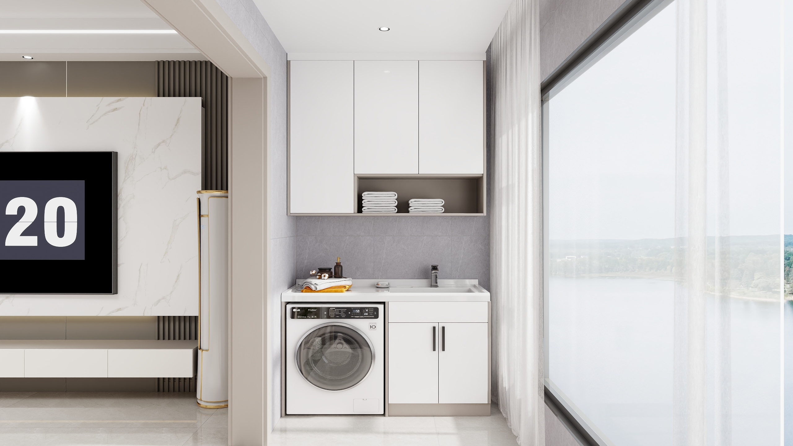 简艺设计-李俞装饰--泰和上院现代 风设计-装修设计方案