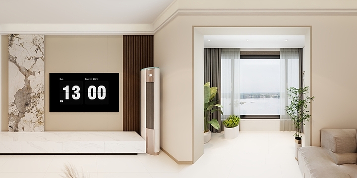 方寸间全案设计工作室-美景春天1-东3d-1304-装修设计方案