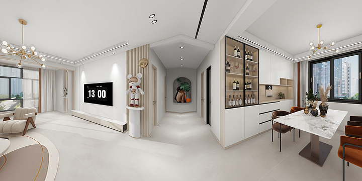 陕西居永悦建筑装饰工程有限公司-星绘设计3.27-修改-装修设计方案