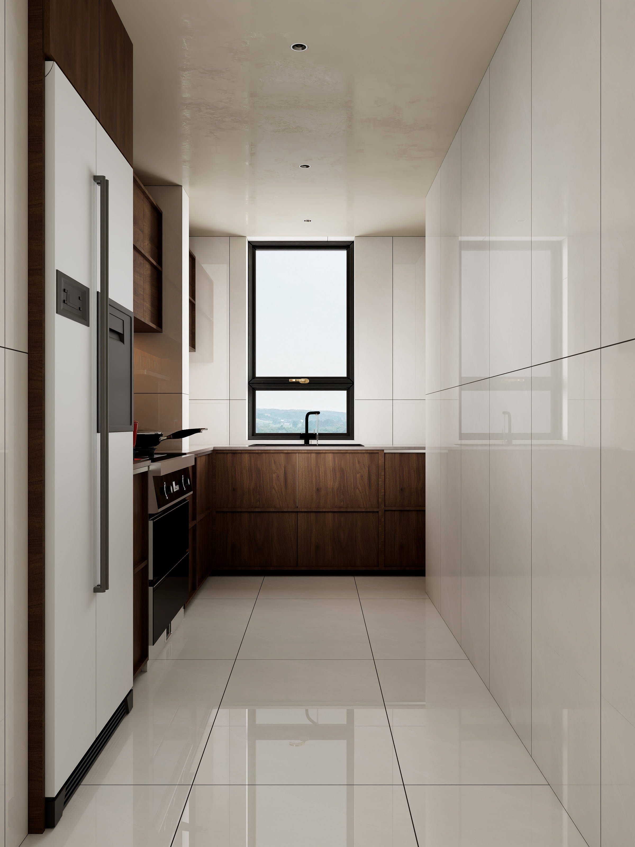 骑摩托的装修仔-万象城135㎡3室装修效果图