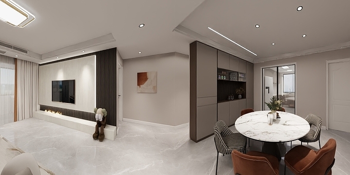 剑中慧情-中海。万锦南园-装修设计方案