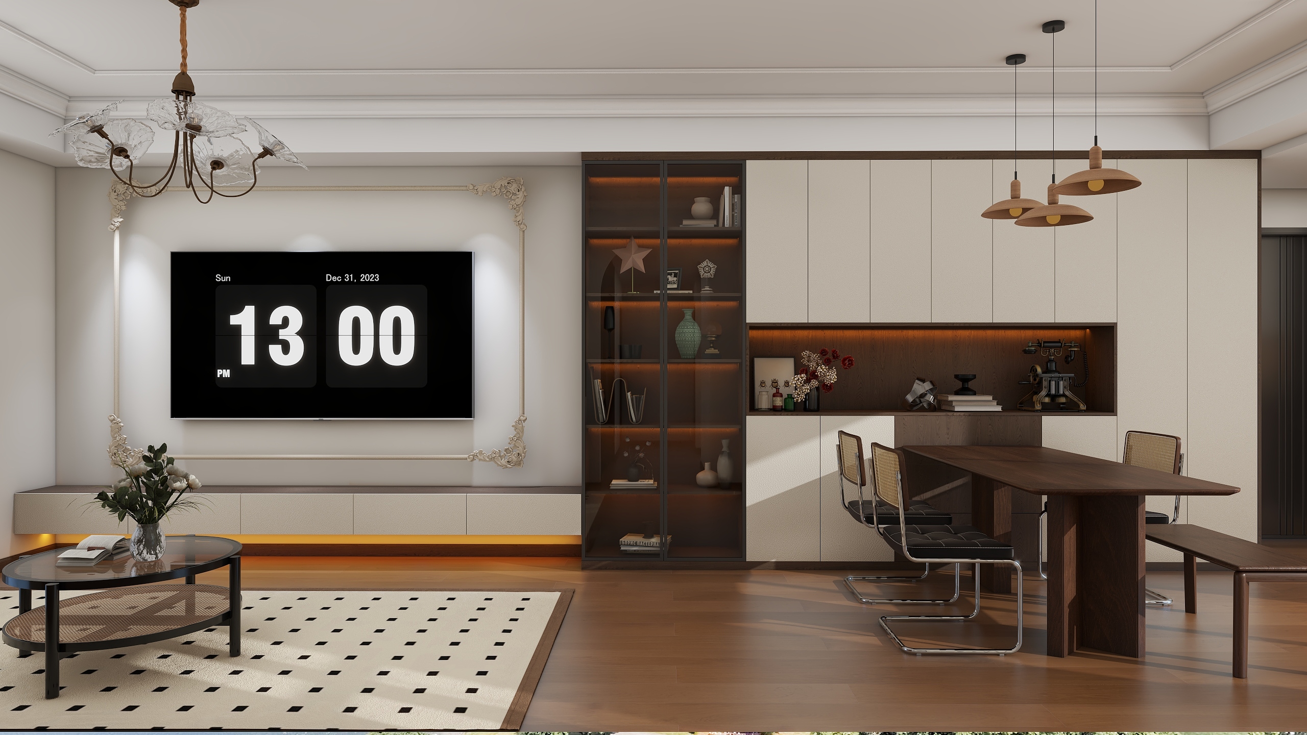 LULUSHnY-复古奶油装修效果图