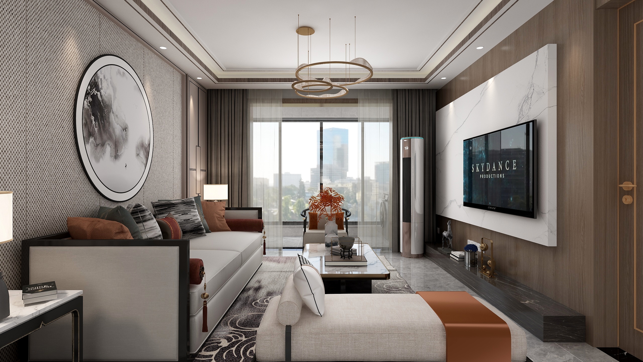 莫言空间设计-中联壹城-南区116㎡2室-装修设计方案