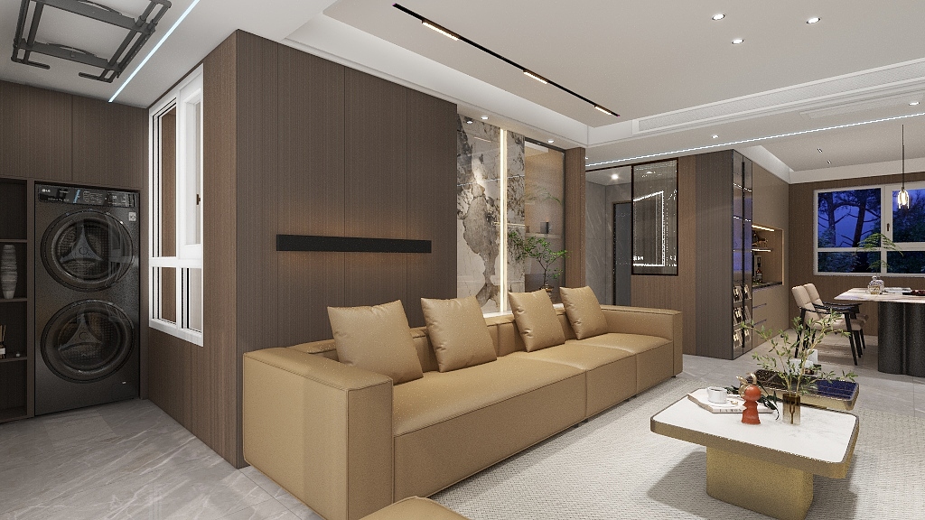 张星星设计-泽信9-2-602+143意式轻奢-装修设计方案