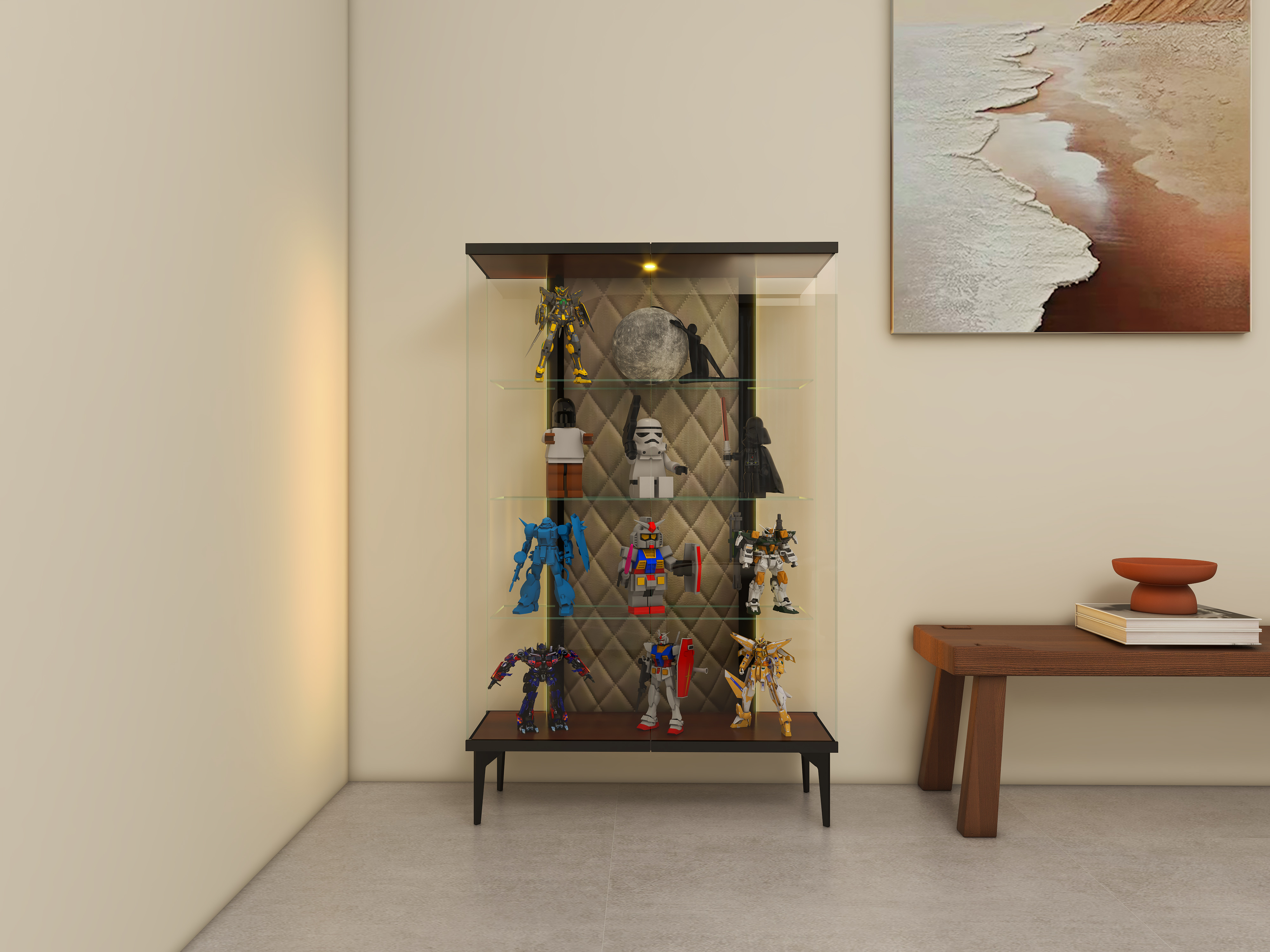 羽种人-民润小区540㎡6室装修效果图