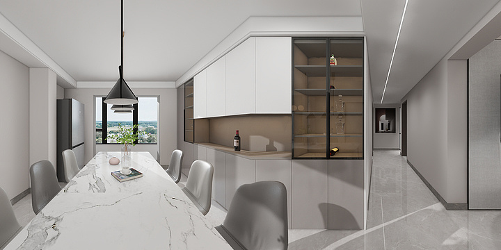 元邝-半岛复式-装修设计方案