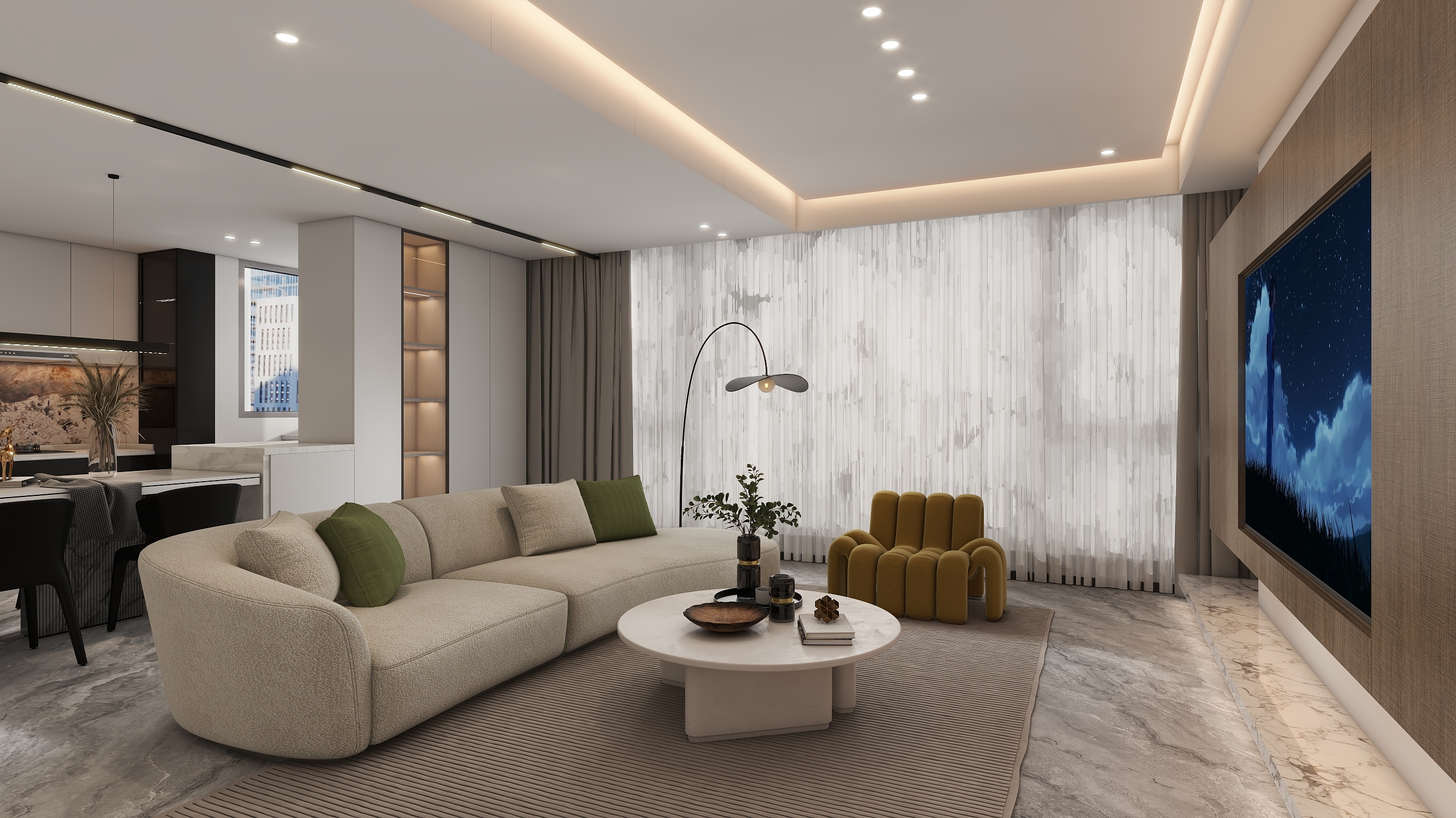 雨季Pnzn-复式  3室-装修设计方案