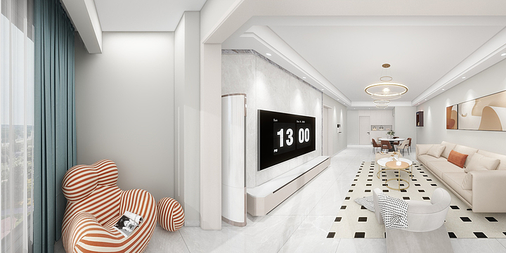 何泉霖-电力嘉苑王美女雅居-装修设计方案