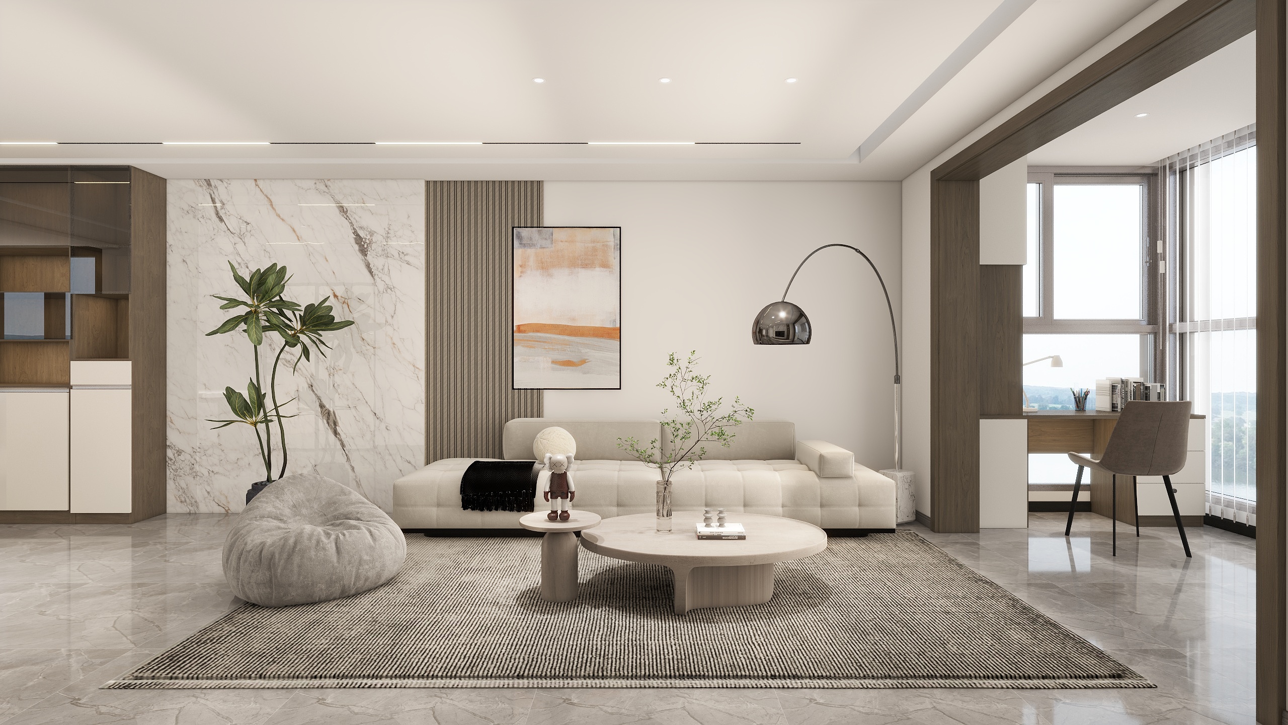 110325****-98方轻奢两居室-装修设计方案