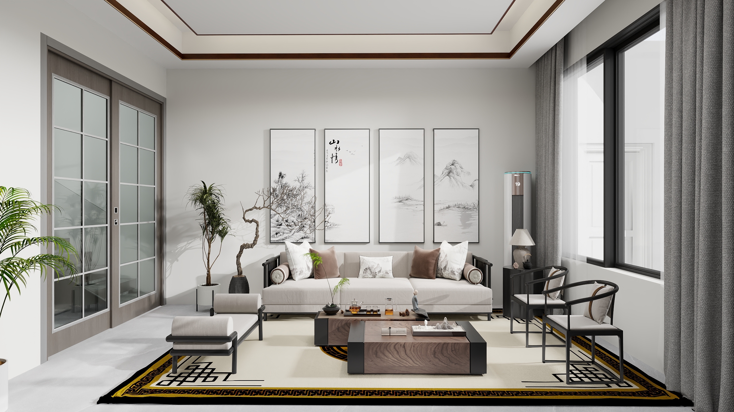 西峡曲美nZIy-燕岗两层自建-装修设计方案