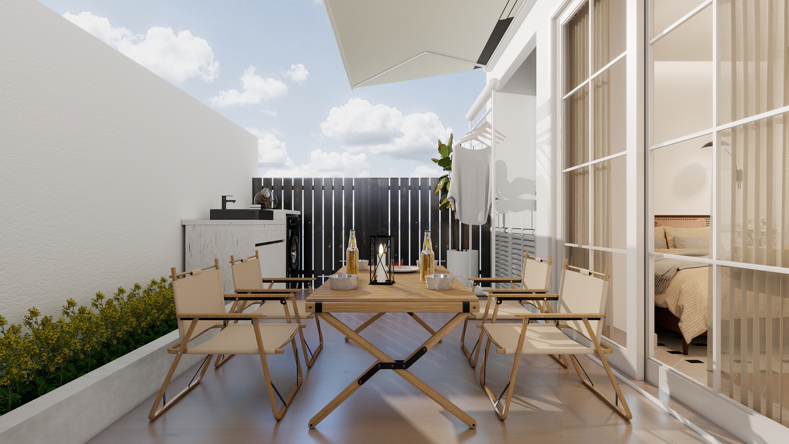 设计师-郭璇-九歌花园38㎡1室装修效果图