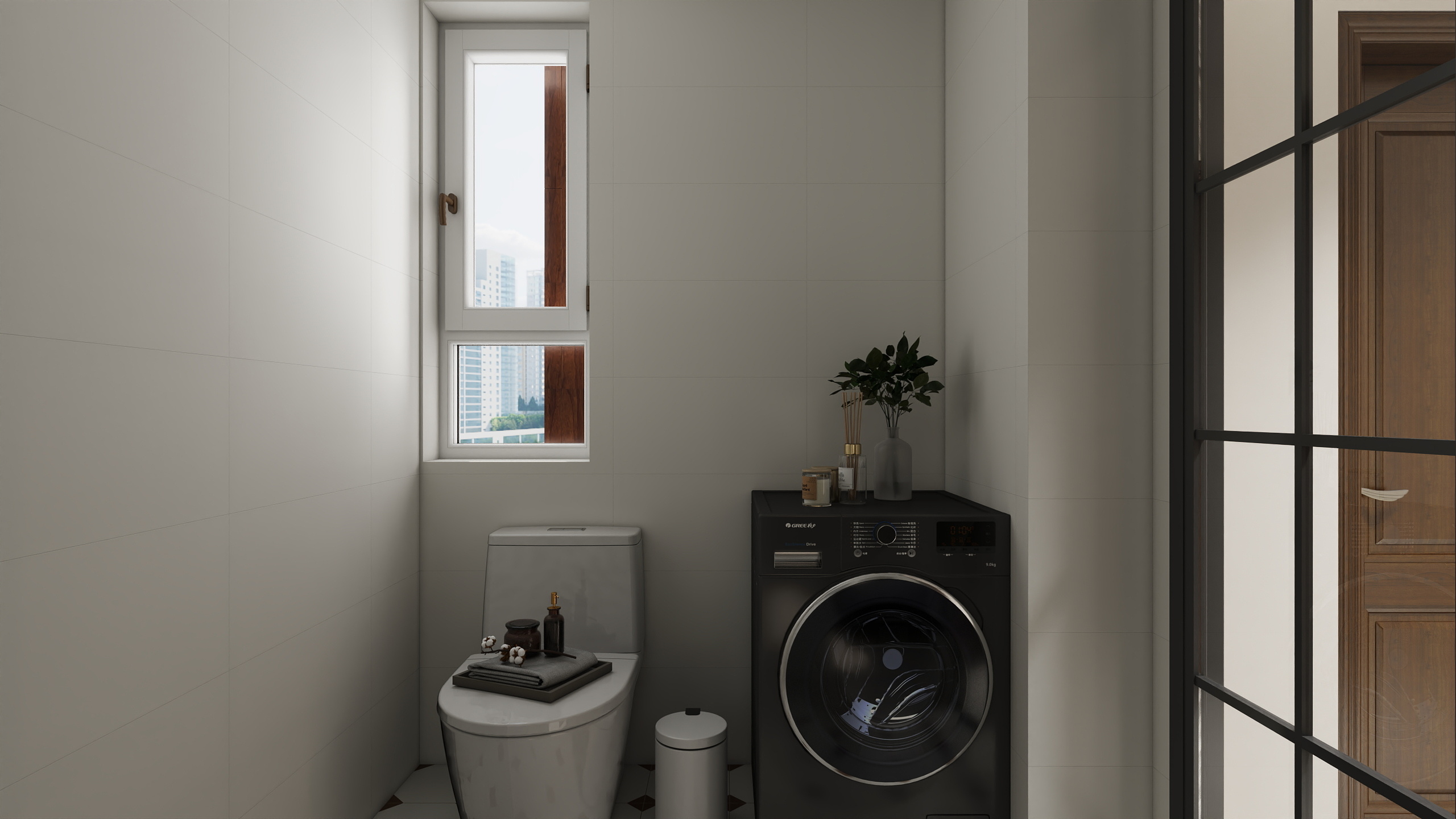 桃子味汽水923-77㎡2室装修效果图