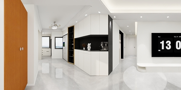 金蝉艺装-美林府1号206 9.9六-装修设计方案