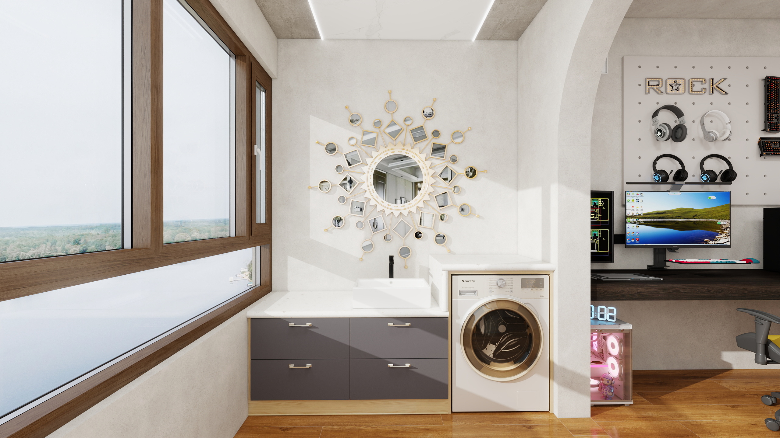 不出新手村的匠人-西龙王庙祥龙小区103㎡3室装修效果图