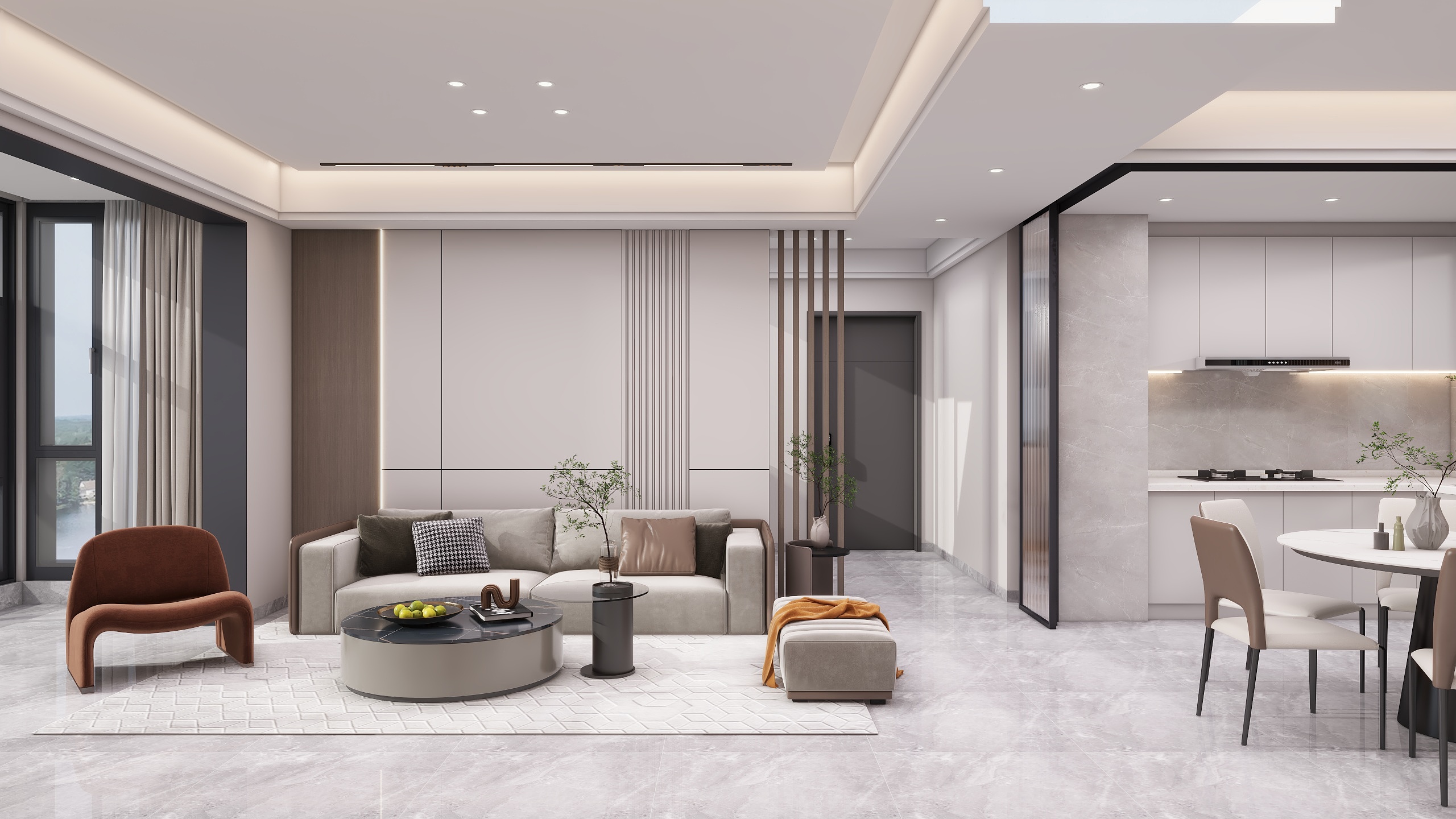 室内设计曾毅-山与城-装修设计方案