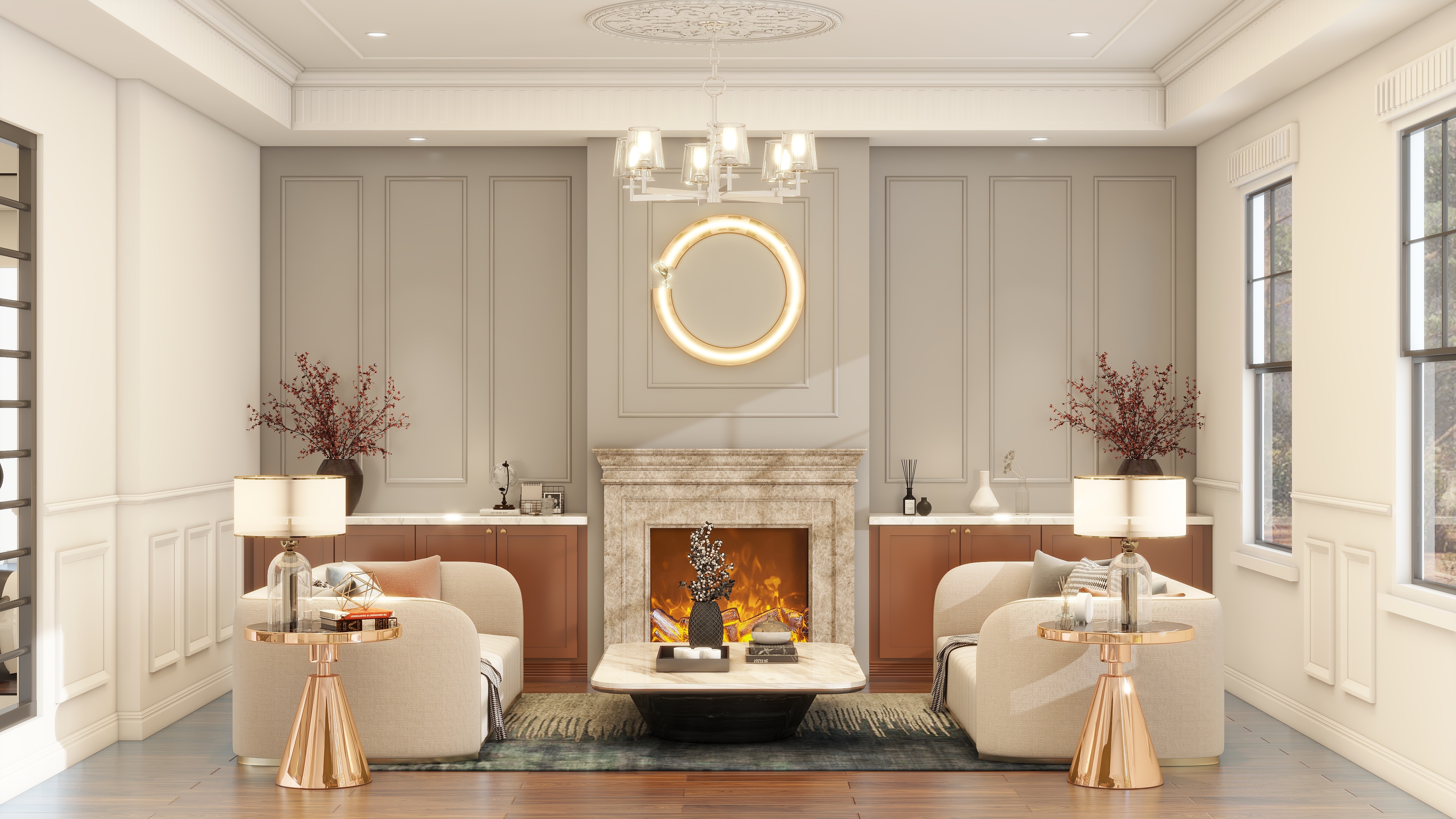 陈建伟-海外设计-亚特兰大埃弗顿-装修设计方案