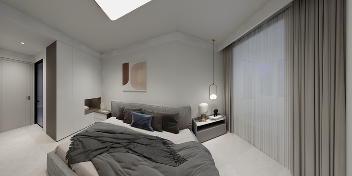 呼市马克森橱柜-爱格全屋定制-众新家园31号楼-最终落地交付方案-装修设计方案