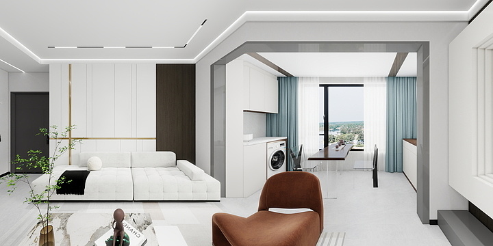 无界设计事务所-新悦紫郡-装修设计方案